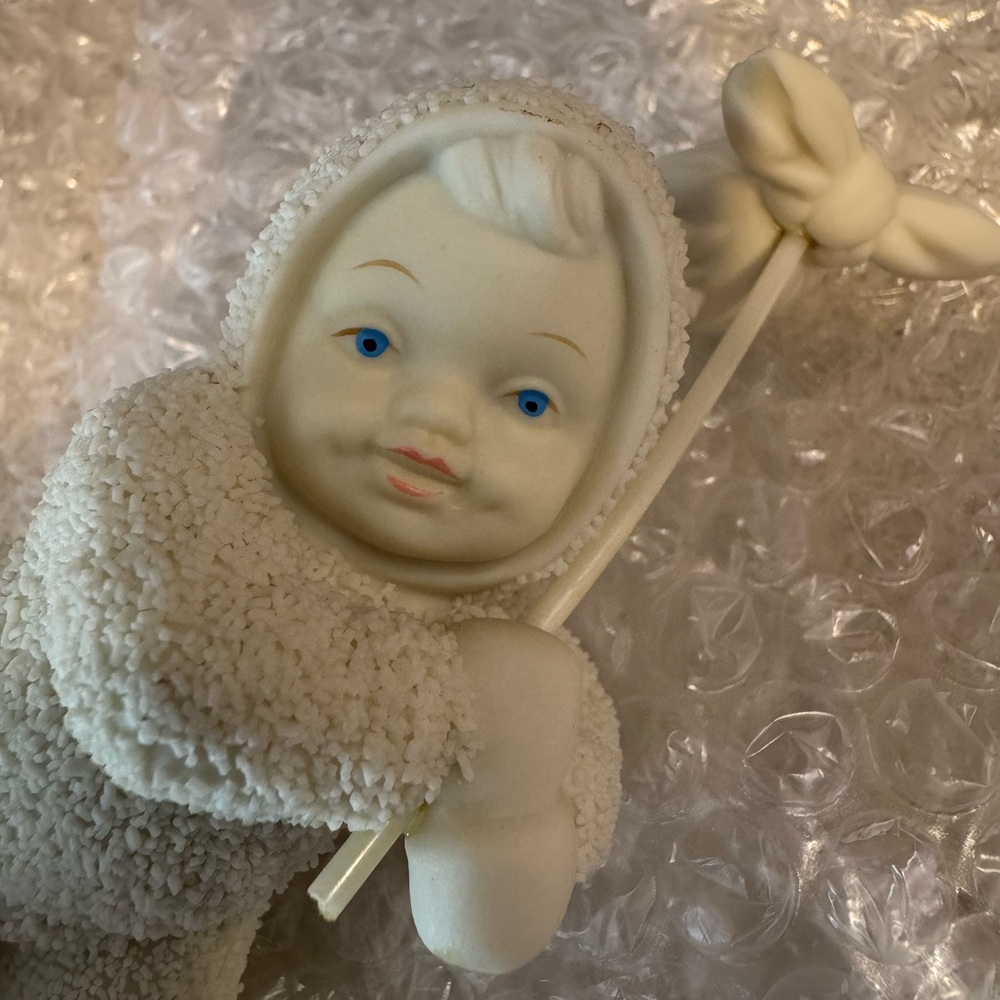 Charming Holiday Decor Snow Baby Figurine